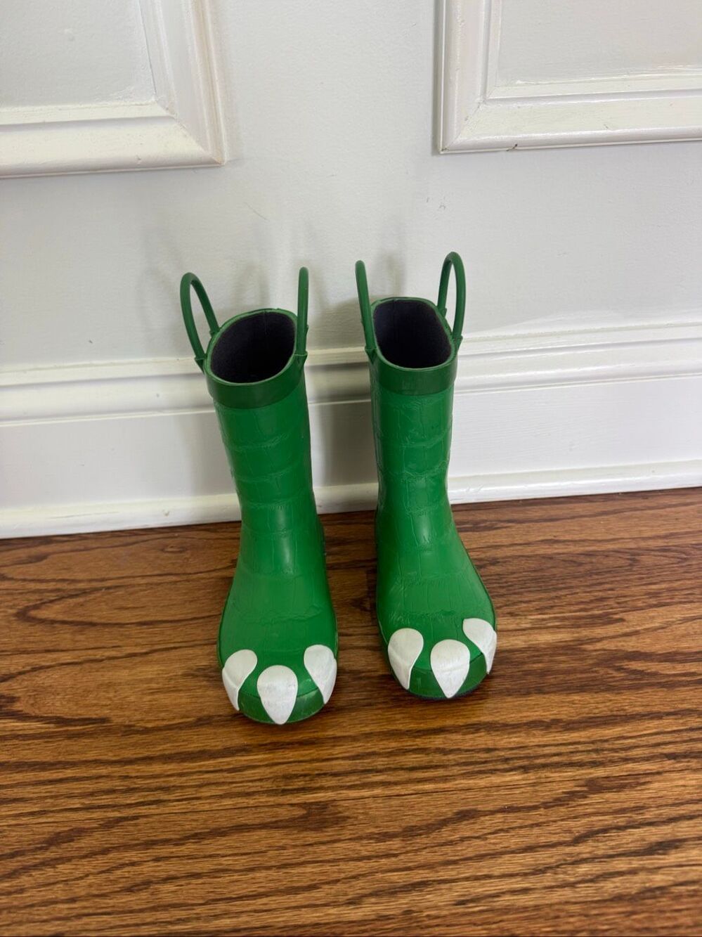 Cat and Jack 8 Toddler Dinosaur Rain Boots - Picture 2 of 5